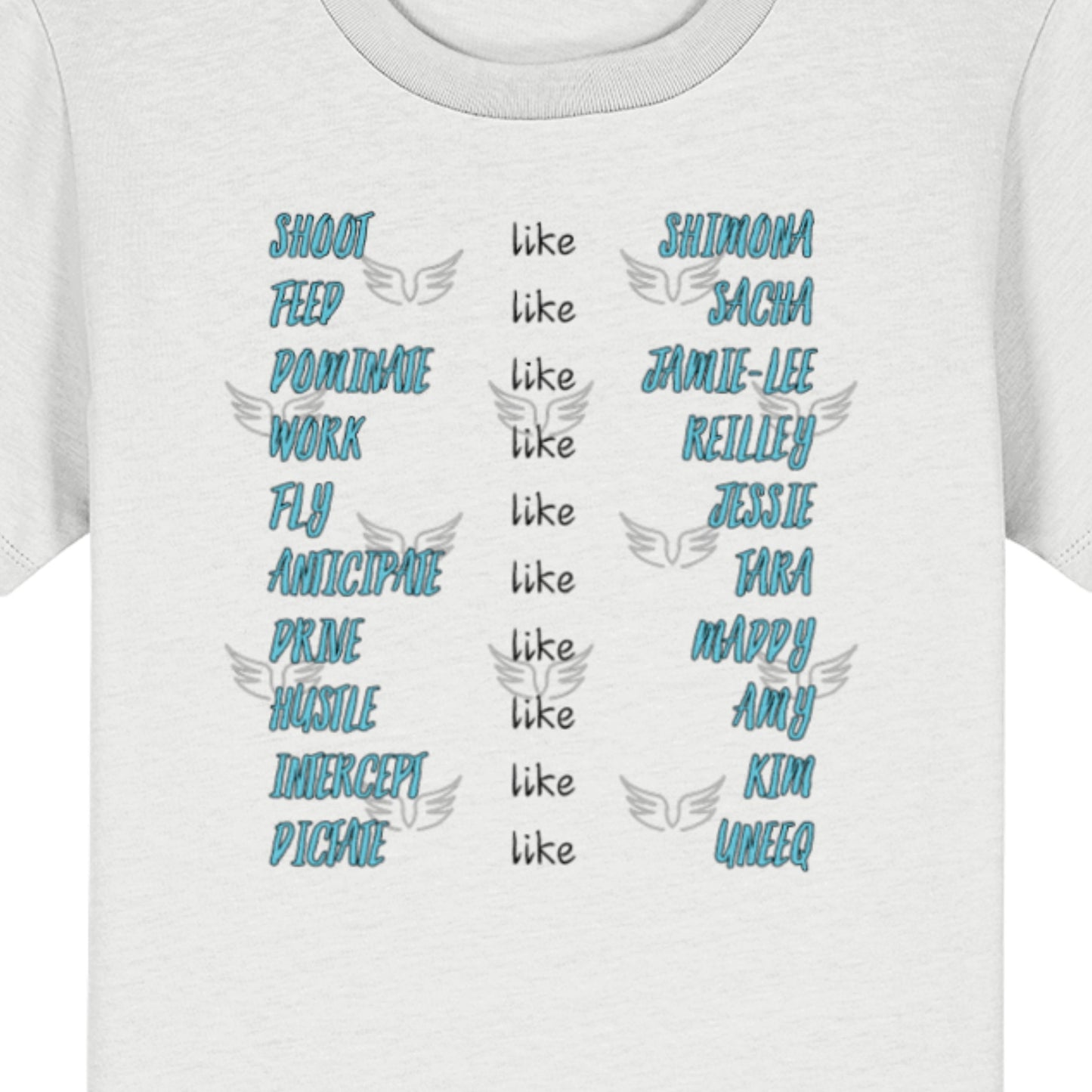 Child Melbourne Mavericks 2026 Netball Team T-Shirt - SSN