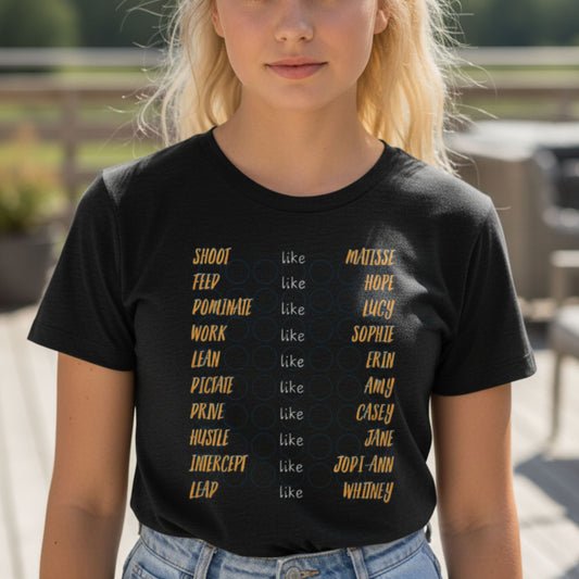 Kids 2026 Giants Netball Team Tee Shirt for Children and Teen Girls