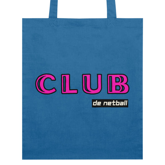 Blue Netball Tote Bag - Netball Team Gift