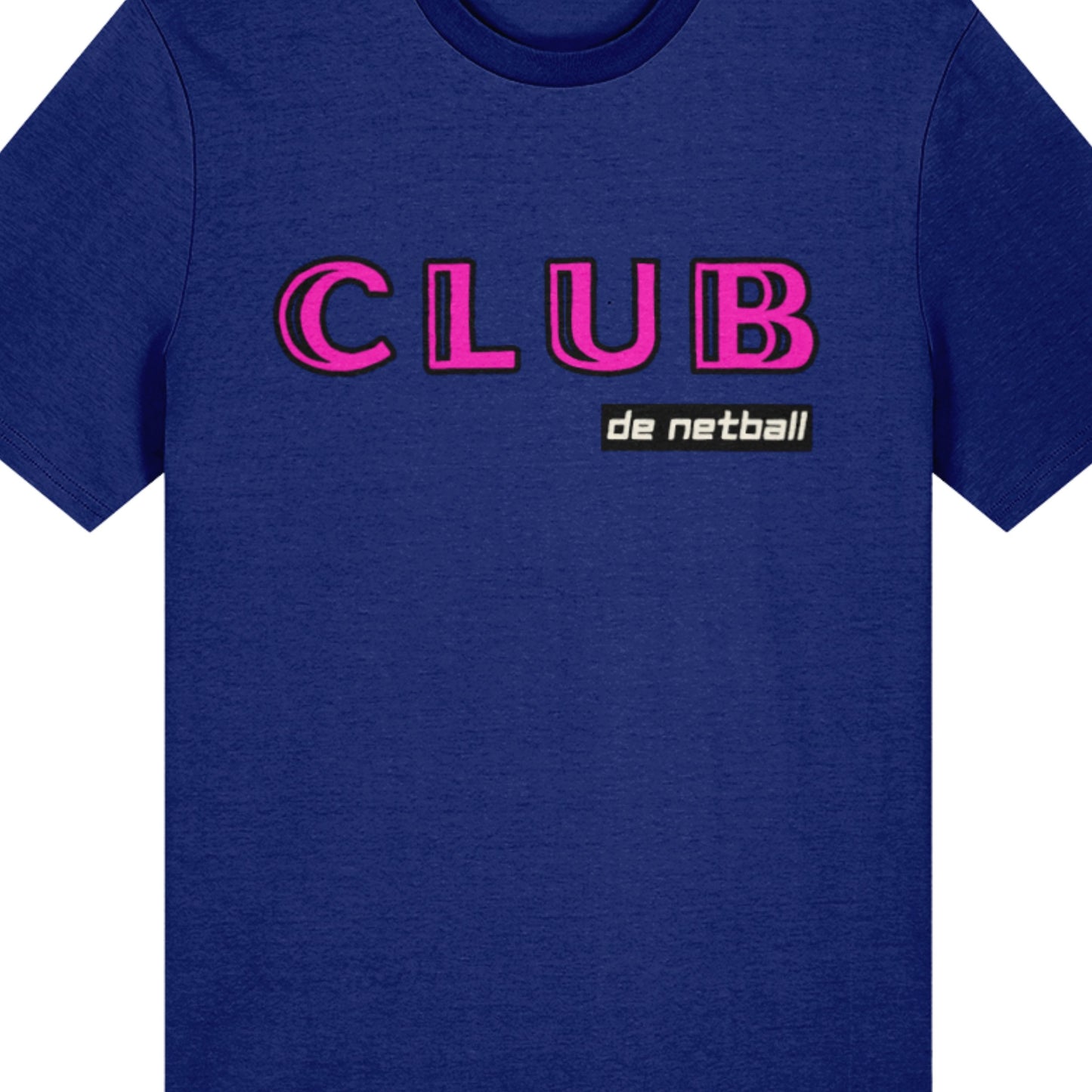 Blue and Pink Netball Tee Shirt - Netball Gift