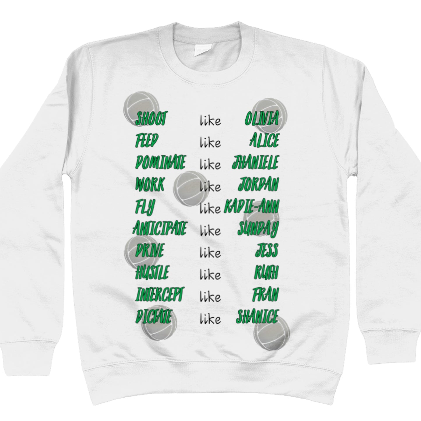 West Coast Fever Netball Team Sweatshirt - Supporter Top