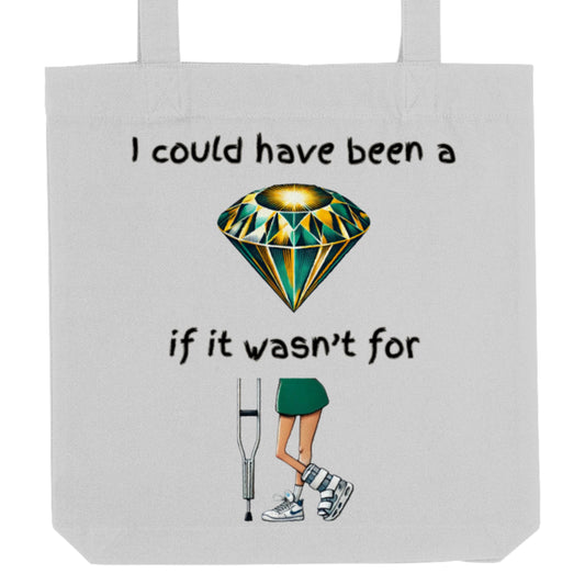 Funny Australian Diamonds Netball Team Gift - Cotton Tote Bag