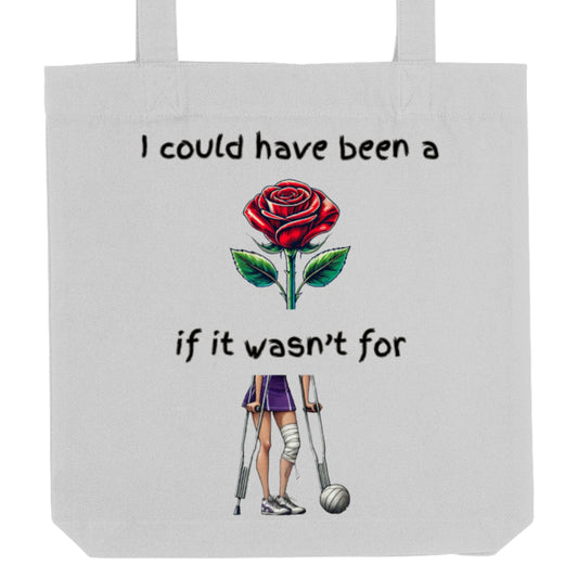 Funny England Netball Gift - Cotton Tote Bag