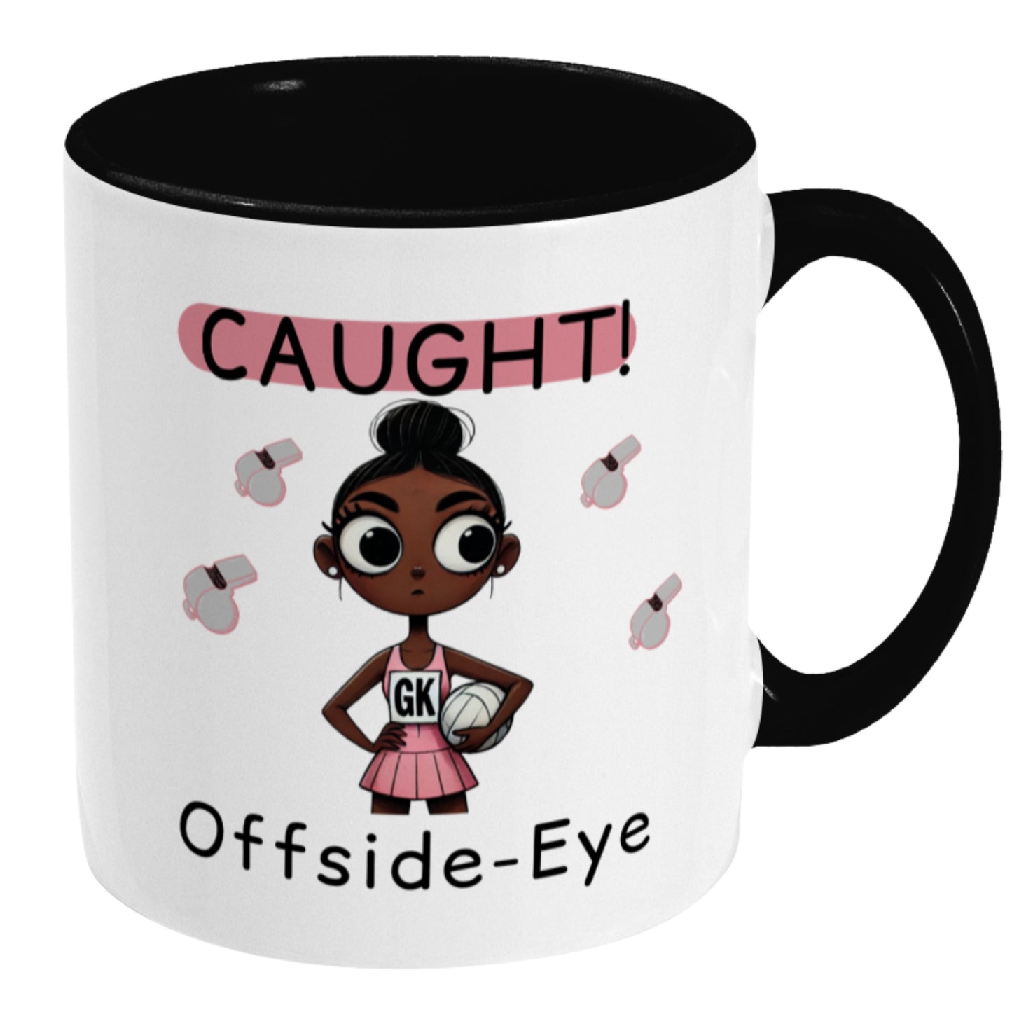 Funny Netball Gift Mug - Netball Defender