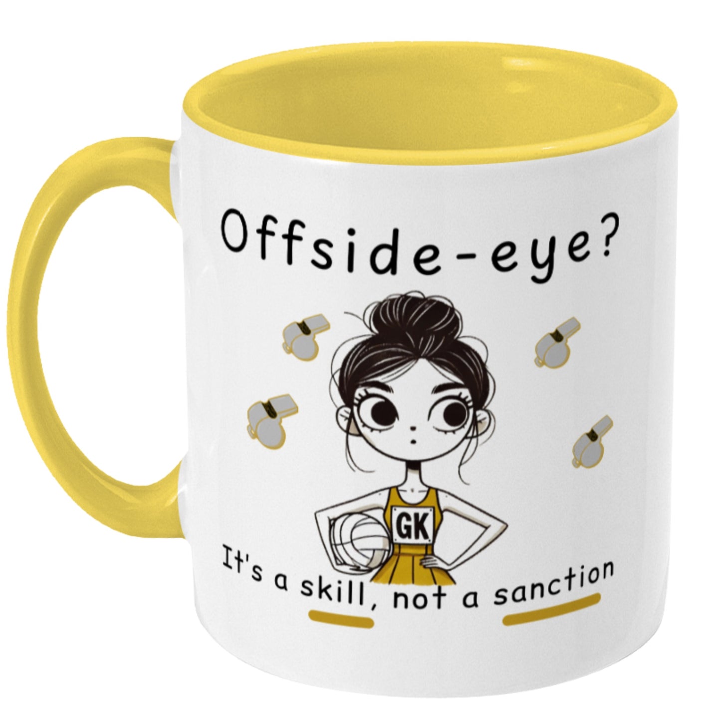 Funny Netball Mug - Gift For Netballers