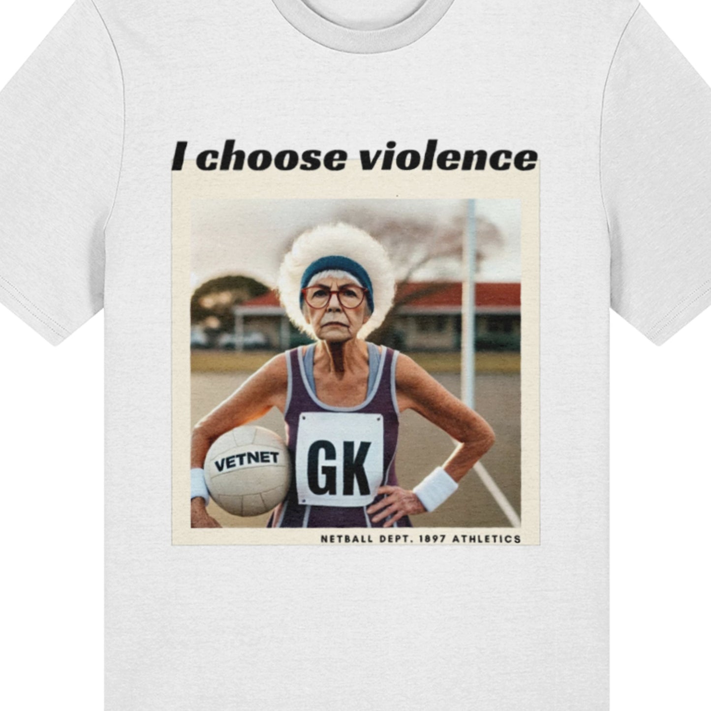Funny Netball T-Shirt - Gift For Defenders