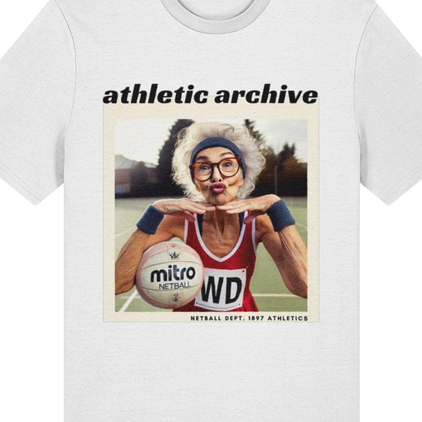 Funny Netball Tee Shirt Top - Athletic Archive