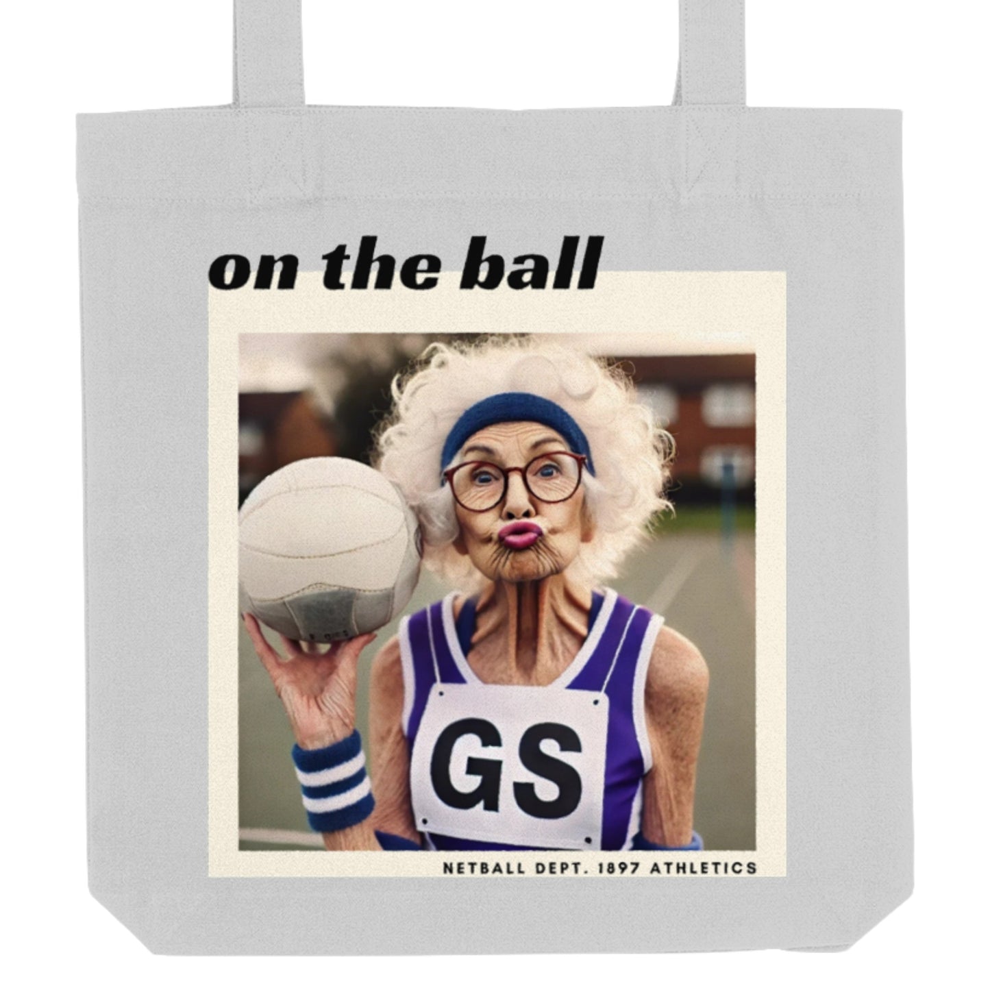 Funny Netball Tote Bag - Netball Slogan Gift