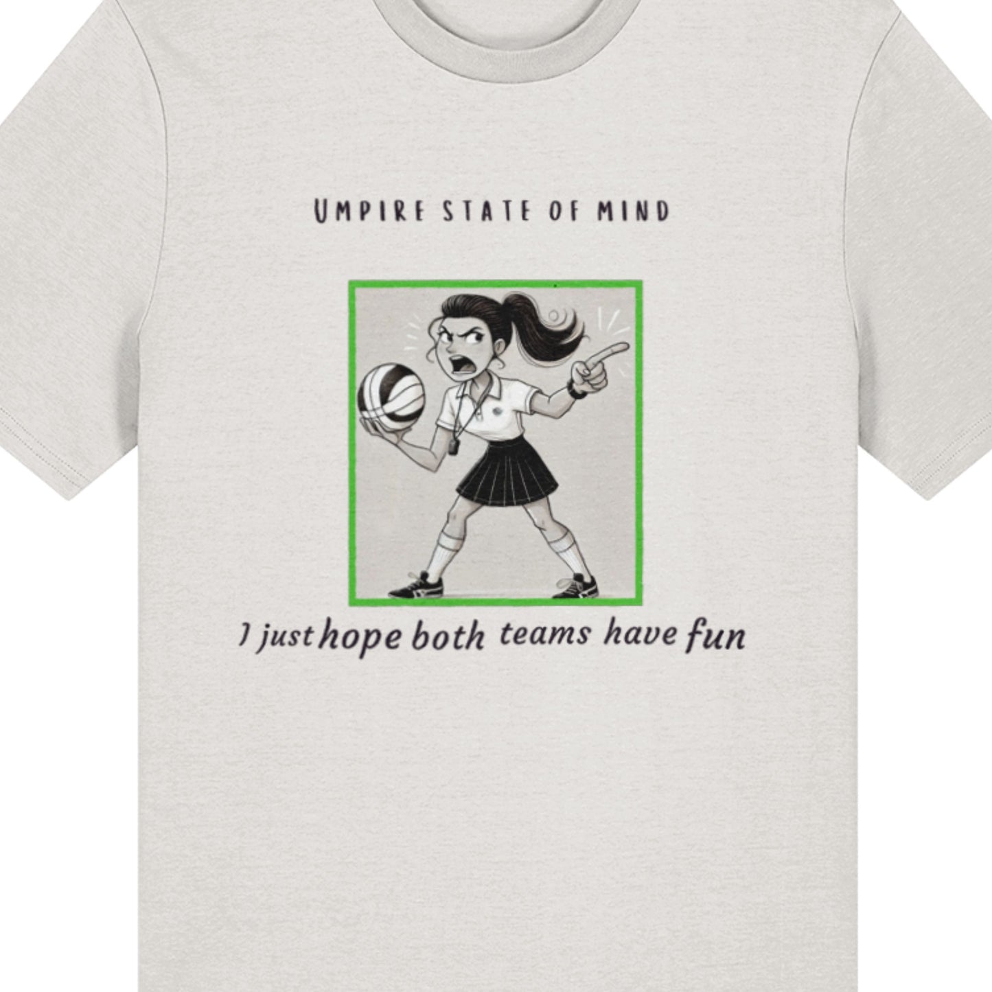 Funny Netball Umpire Tee Shirt Top