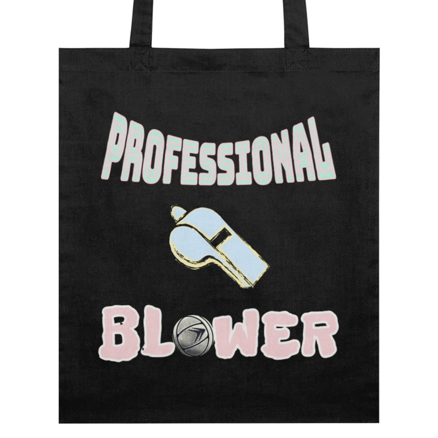 Funny Netball Umpire Slogan Tote Bag - Netball Gift