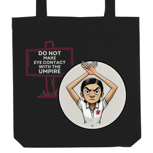 Funny Netball Umpire Slogan Tote Bag - Gift