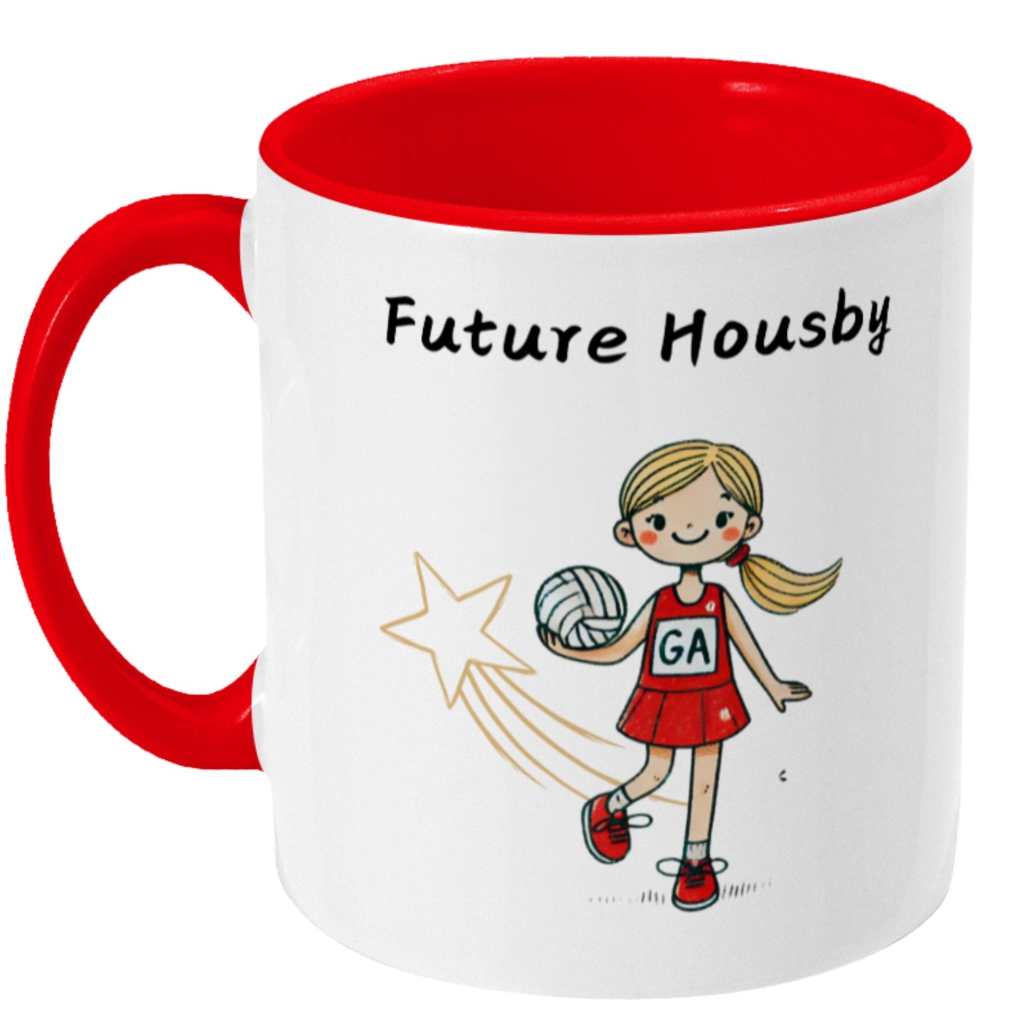 England Roses Housby Netball Gift Mug