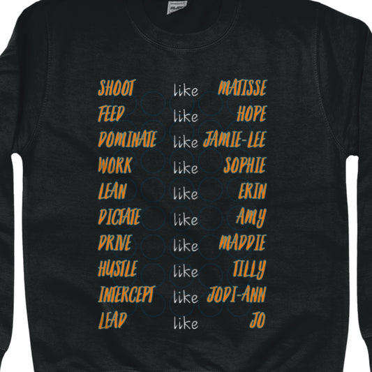 Giants Netball Team Sweatshirt Top