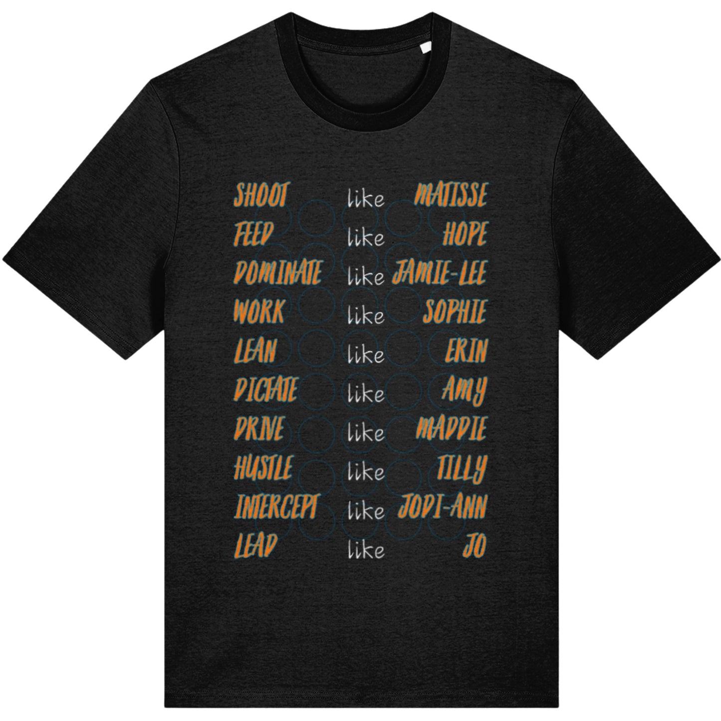 Giants Netball Team Supporter Tee Shirt Top