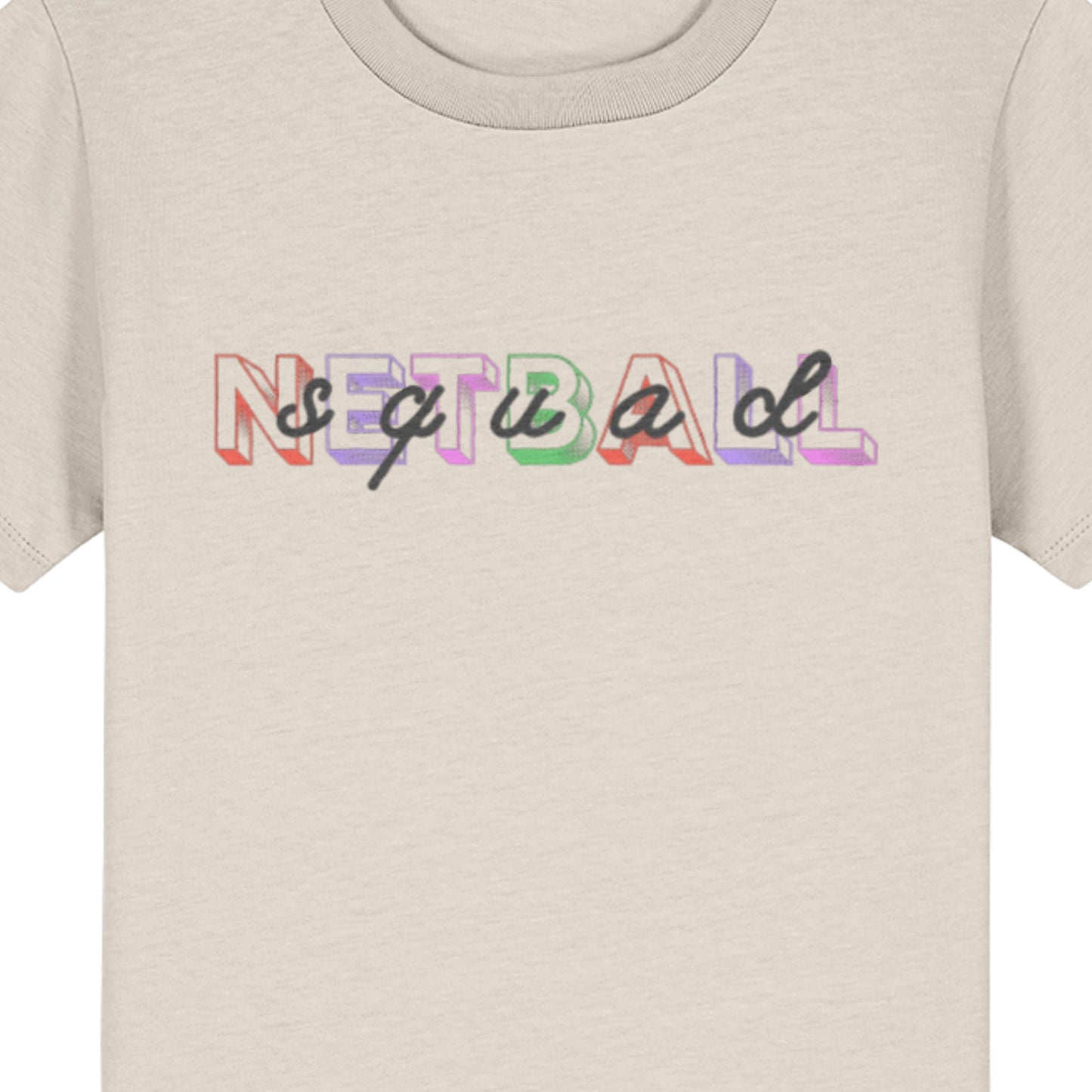Junior Netball Player T-Shirt - Netball Clothing Gifts for Kids