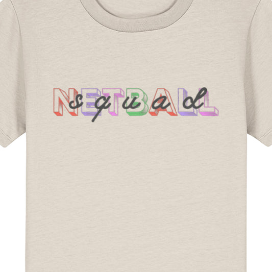 Junior Netball Player T-Shirt - Netball Clothing Gifts for Kids
