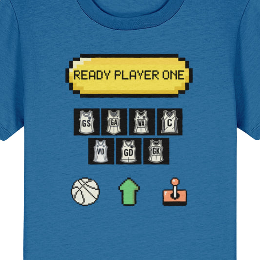 Junior Netball T-Shirt - Clothing Gift For Children Netball Players