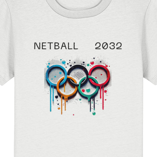 Children's Netball 2032 Olympics Top - Netball Gifts