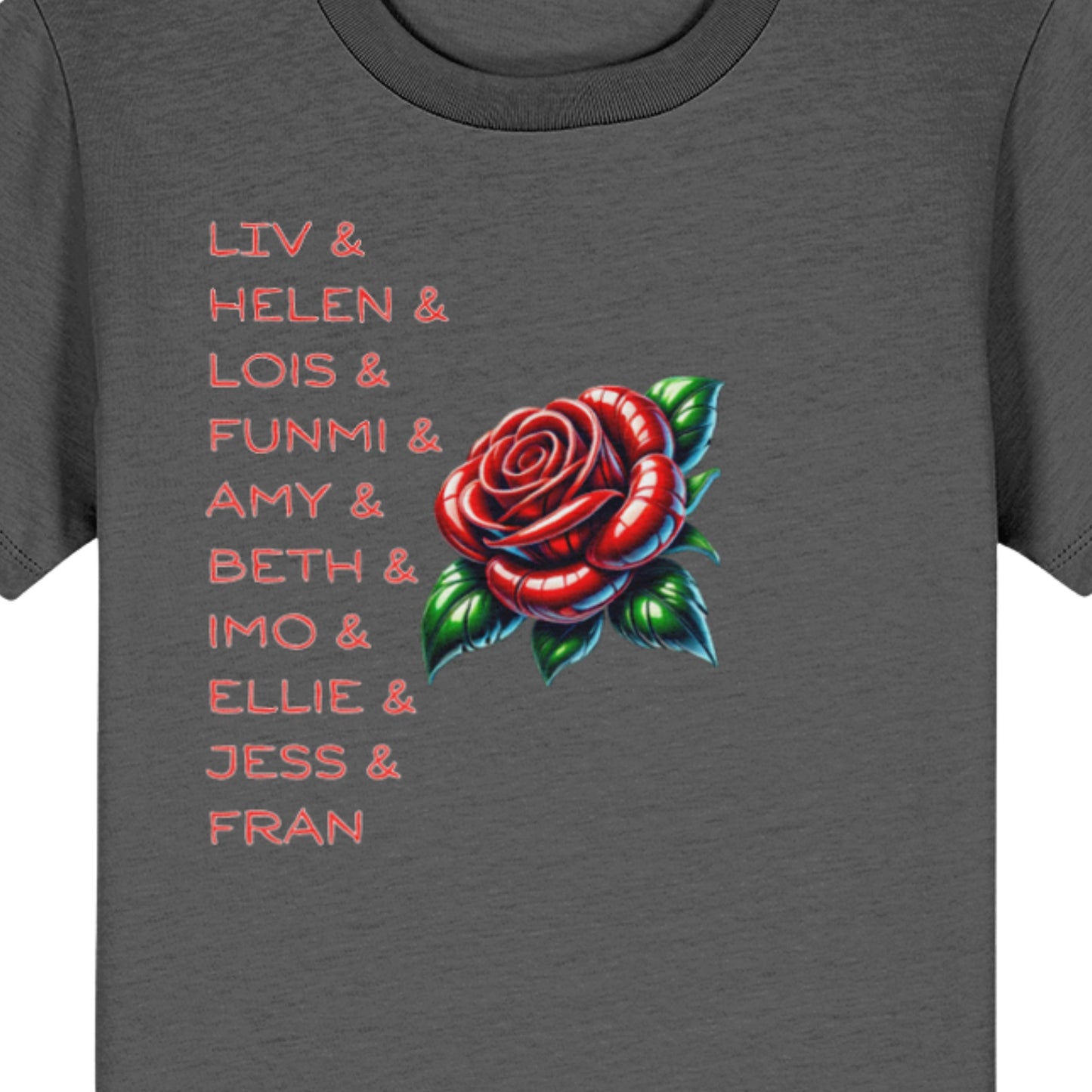 Kids Netball T-Shirt - England Roses Supporter Top