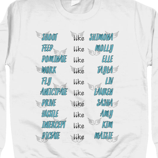 Melbourne Mavericks Netball Supporter Jumper