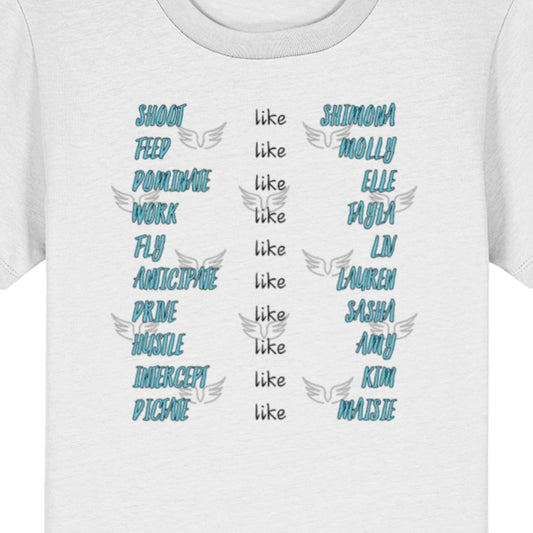 Melbourne Mavericks Netball Team Kids T-Shirt Supporter Top