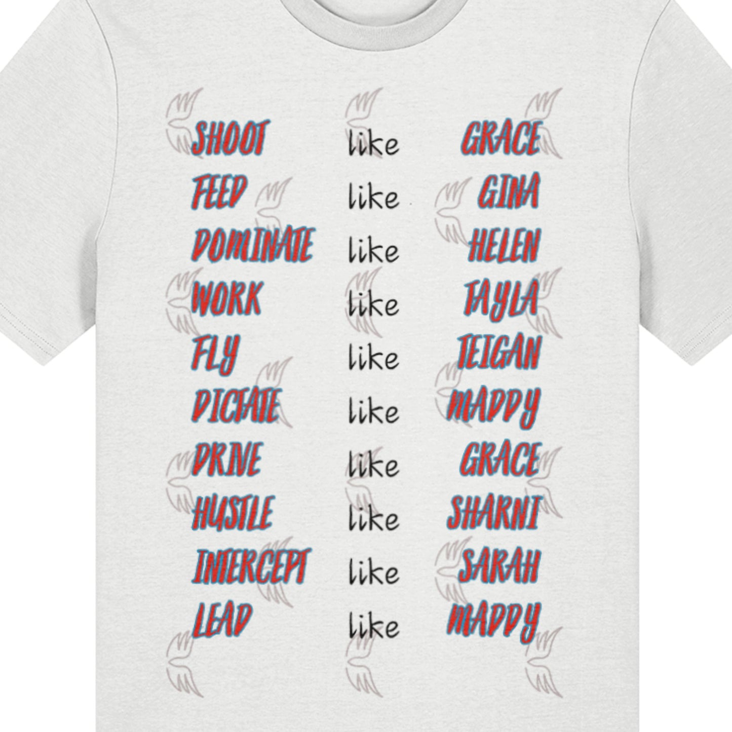 2026 Swifts Netball Team Shirt - Super Netball Merch