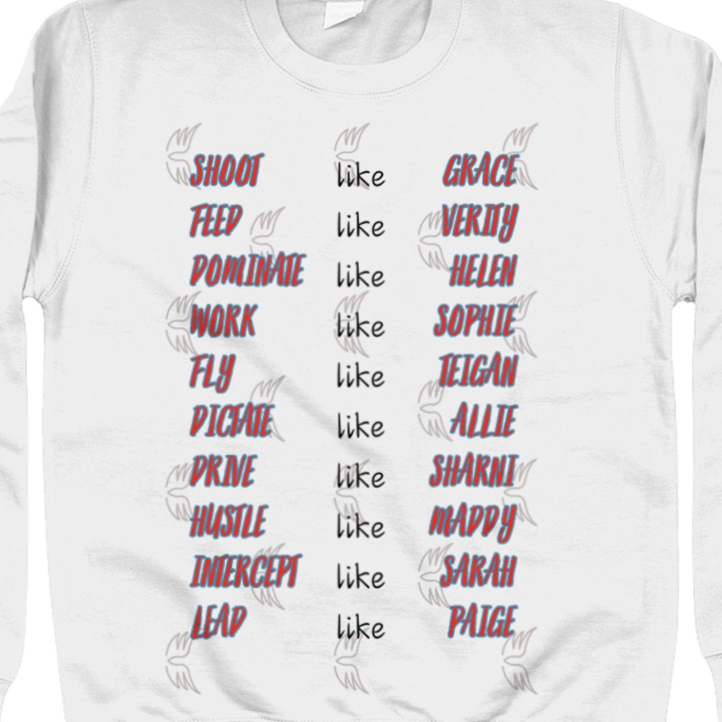 NSW Swifts Netball Team Jumper