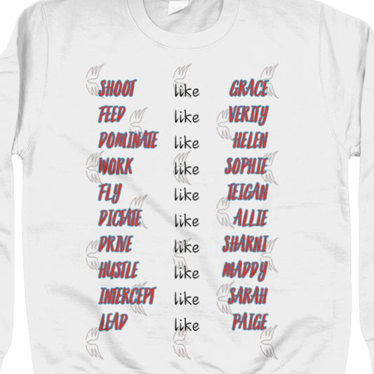 NSW Swifts Netball Team Jumper