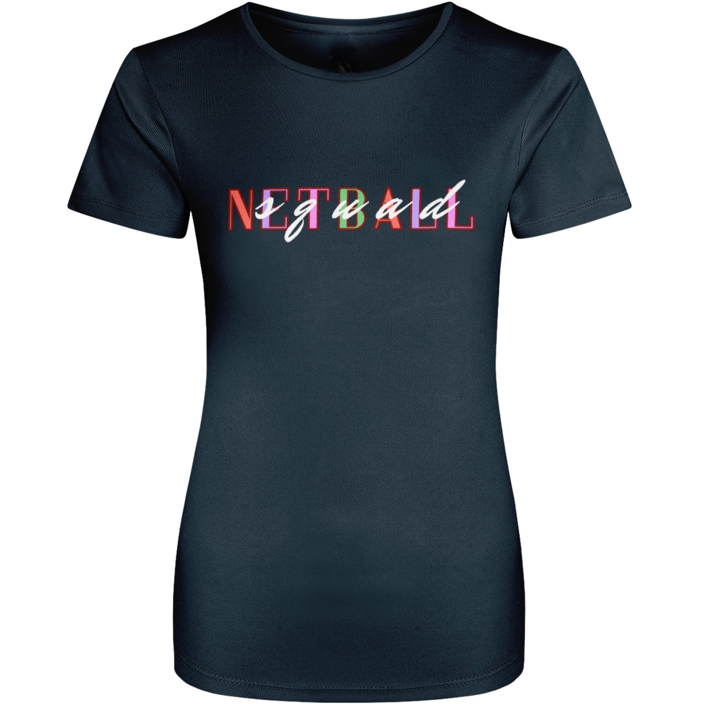 Navy Blue Netball Performance Top