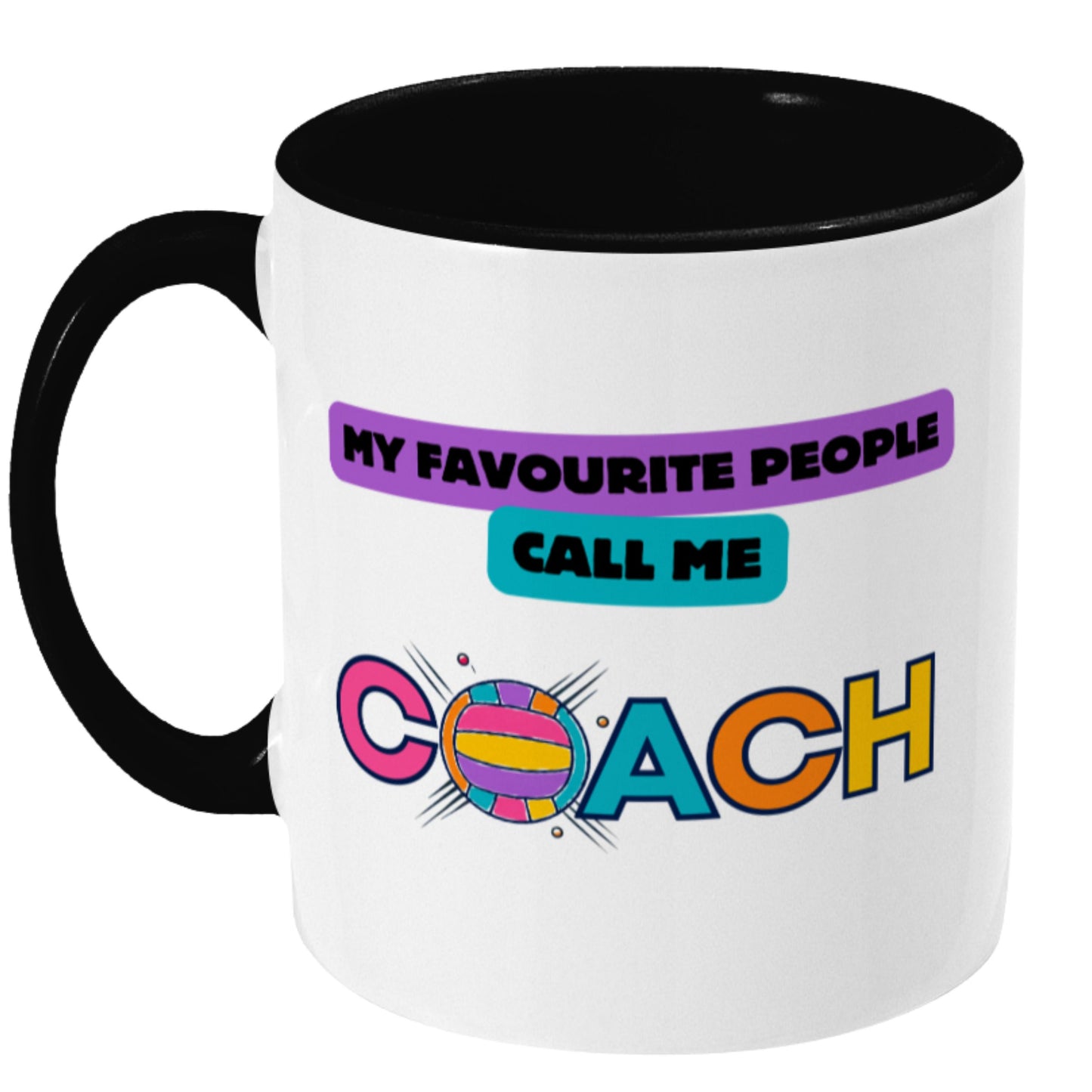 Netball Coach Slogan Gift Mug - Gifts for Netball Coach