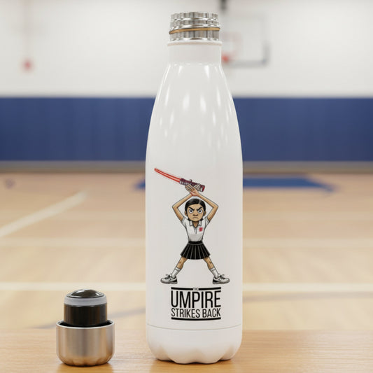 Netball Umpire Water Bottle - Funny Netball Lover Gifts