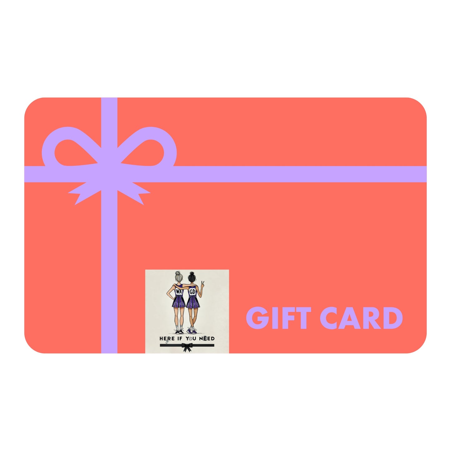 Netball Gifts - Gift Card