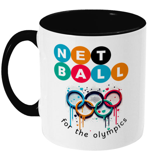 Netball Gift Mug - Olympics 2032 Slogan