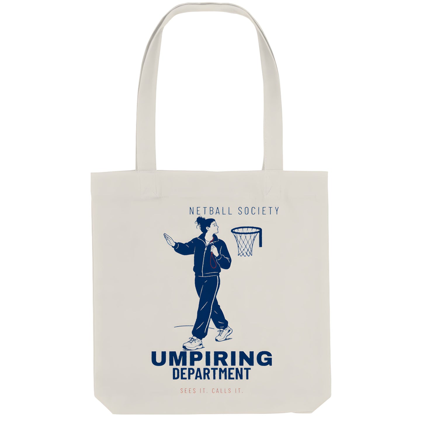Netball Umpiring Department Tote Bag