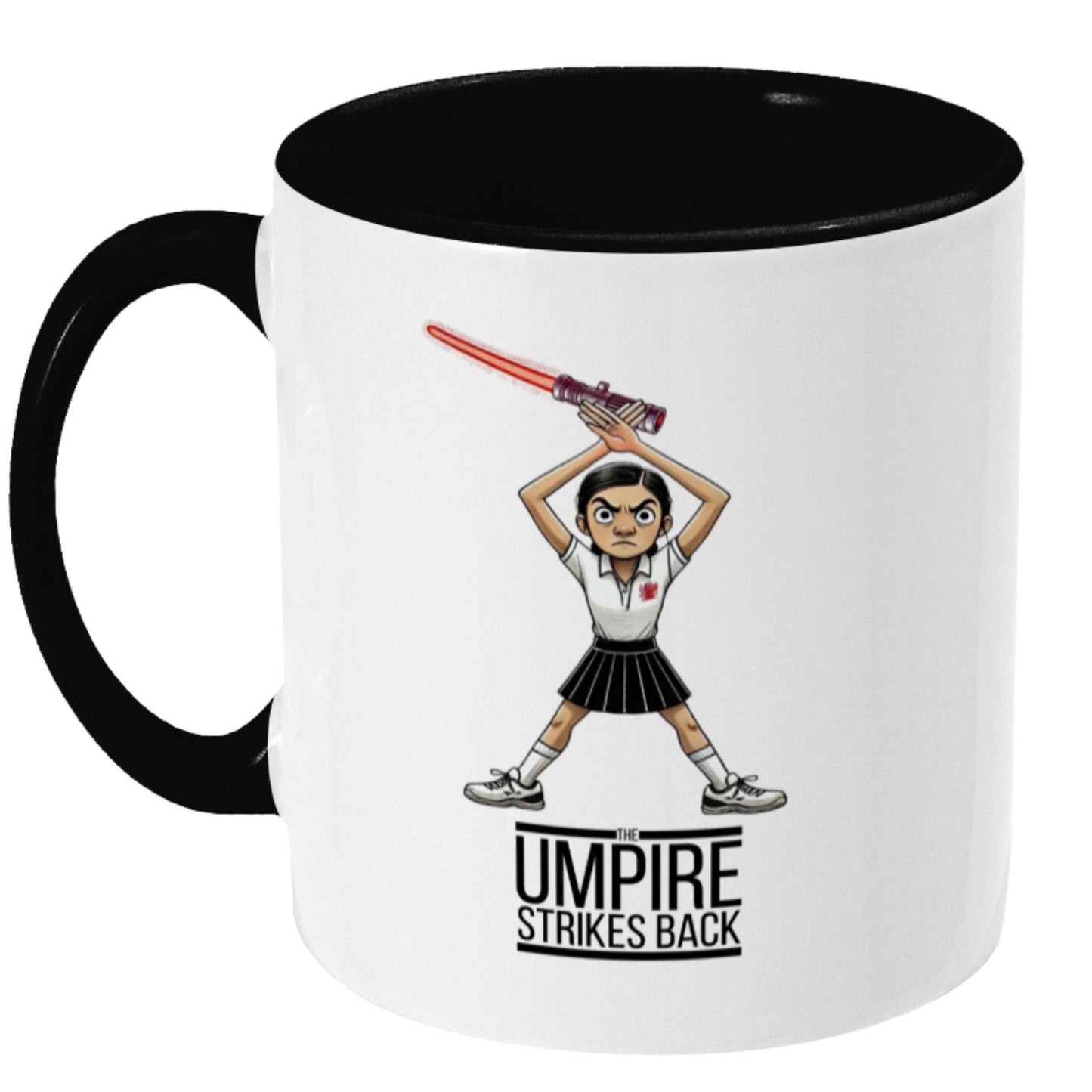 Gift Mug For Netball Umpires - Funny Star Wars Slogan - Netball Gifts