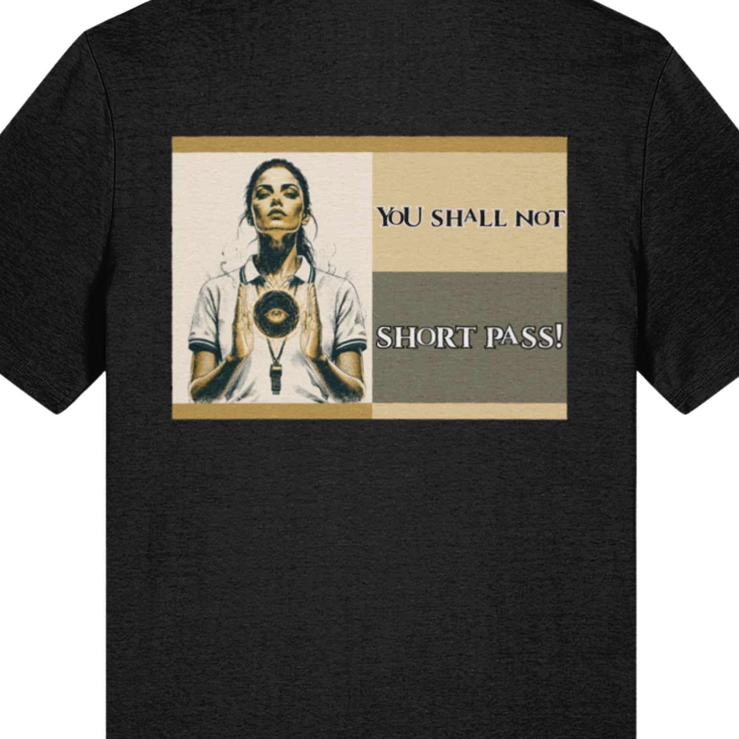 Netball Umpire Gift - Funny Short Pass Slogan T-shirt for Netball Umpires