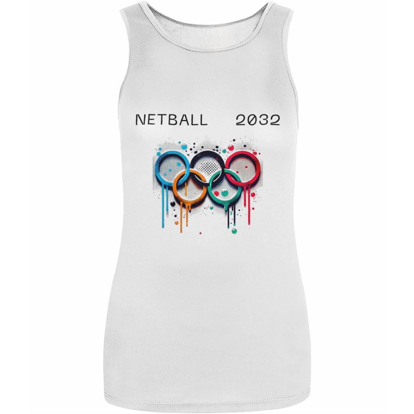 Netball 2032 Olympics Training Vest - Netball Training Clothing