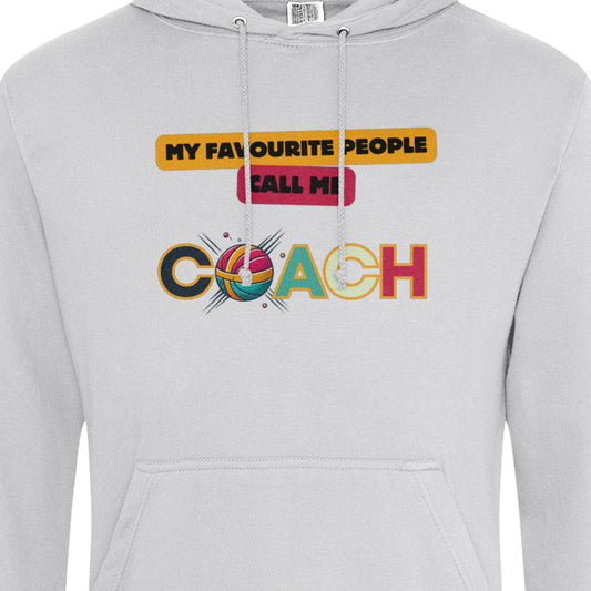 Netball Coach Hoodie Top