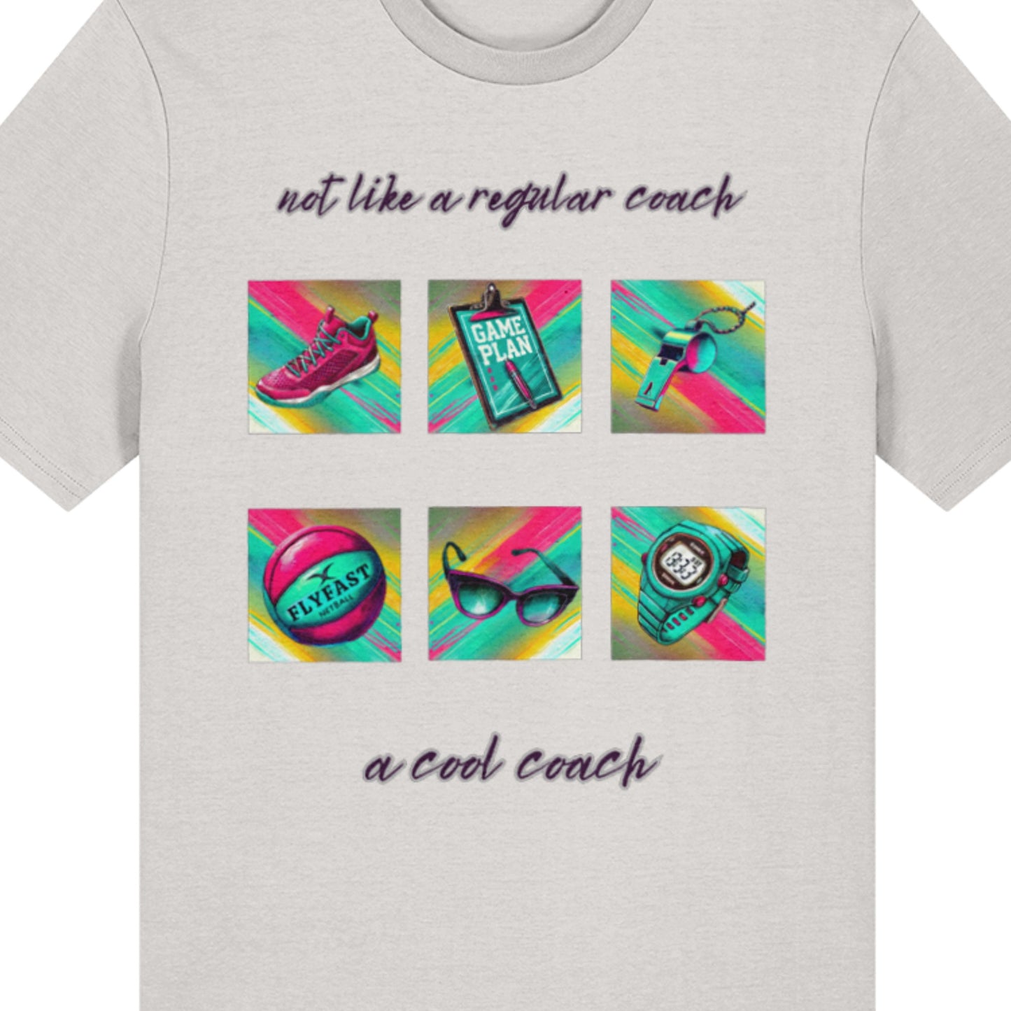 Netball Coach T-Shirt Gift