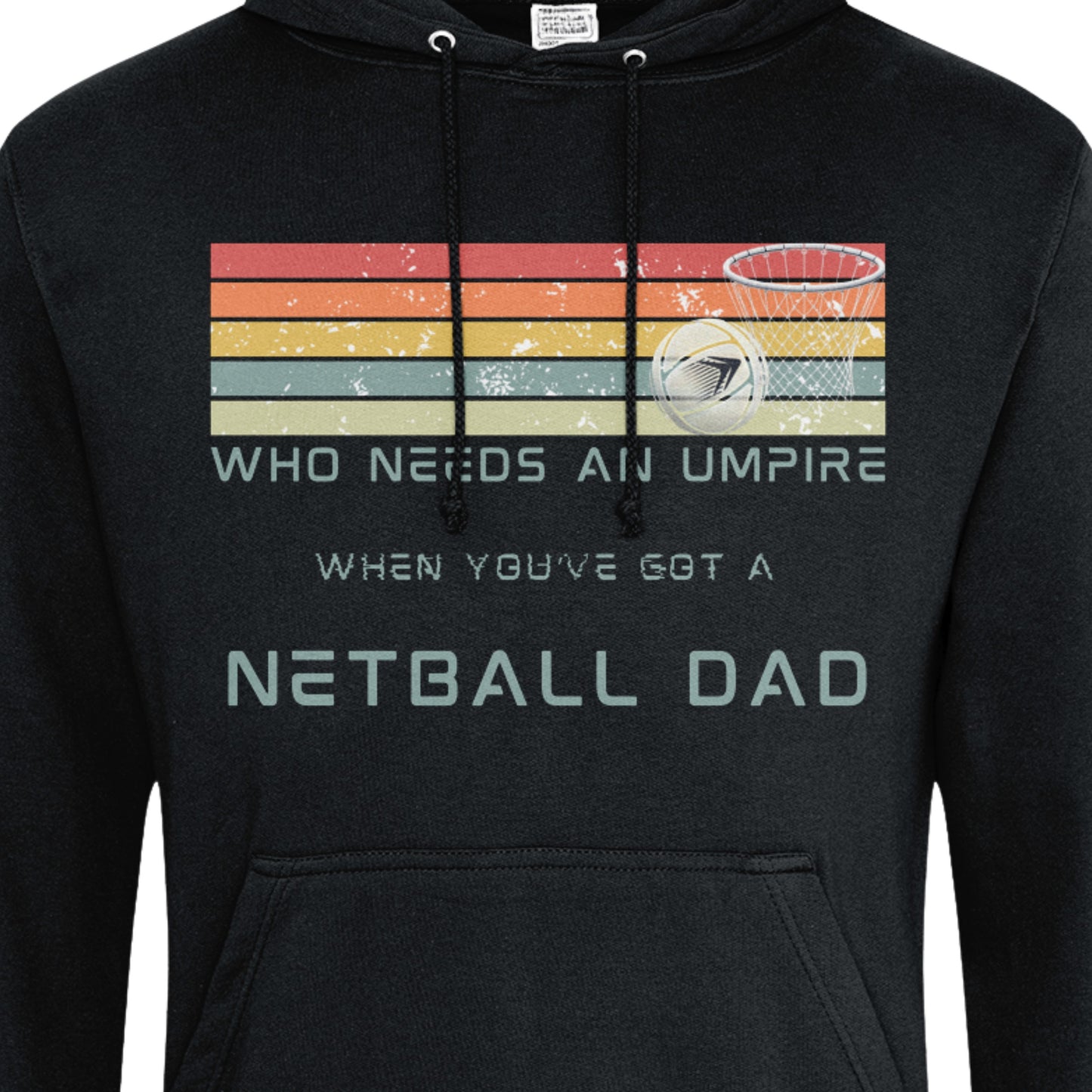 Netball Dad Hoodie Top