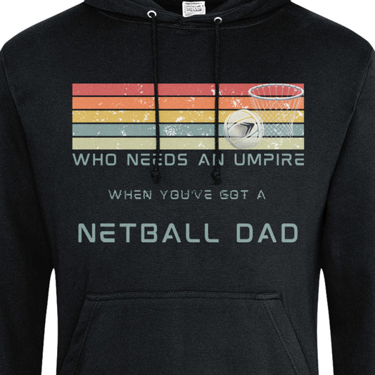 Netball Dad Hoodie Top