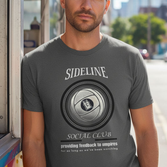 Netball Gifts - Grey Netball Dad T-Shirt for Men