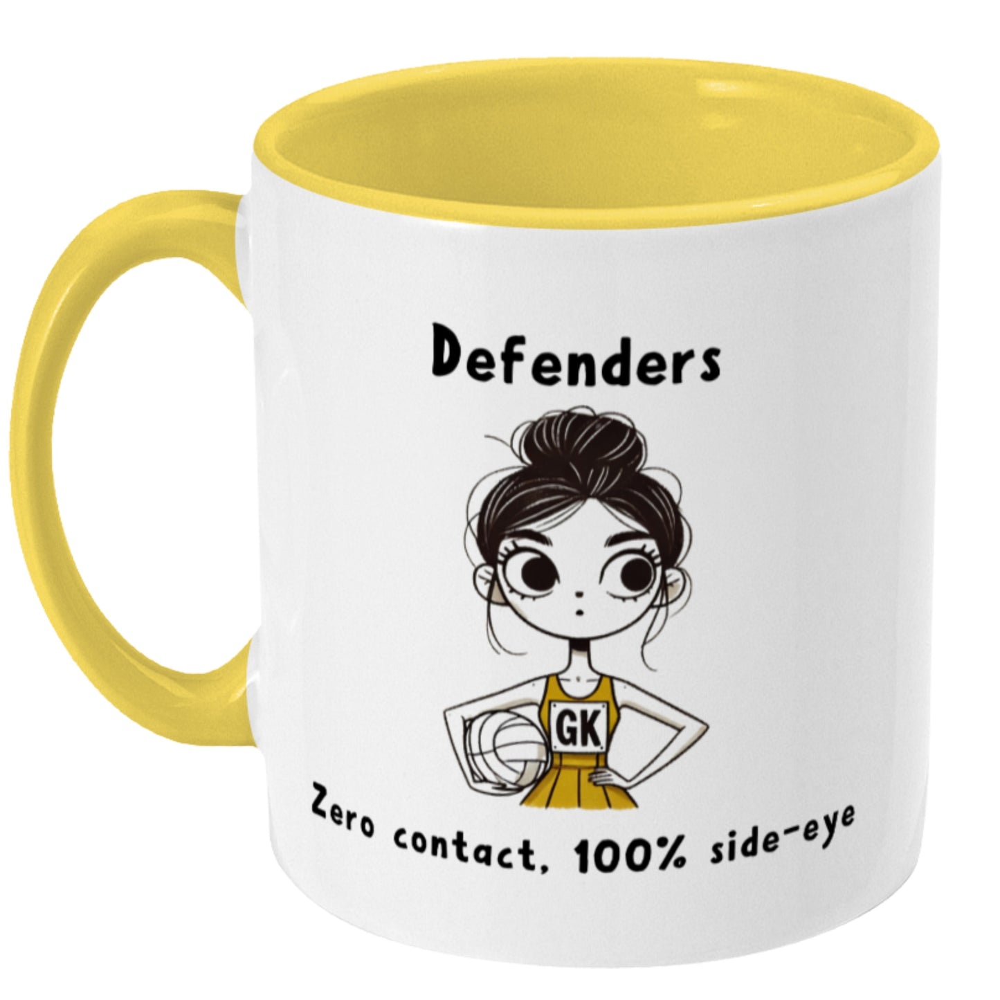 Netball Defender Gift Mug - Netballer Gift