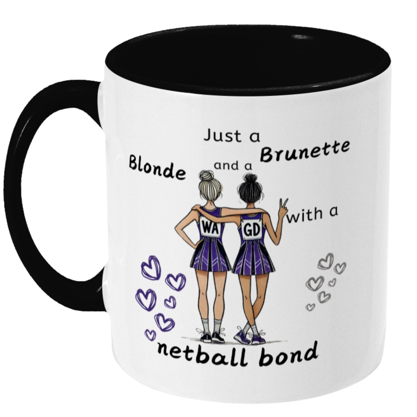 Netball Friend Gift Mug - Netball Gift