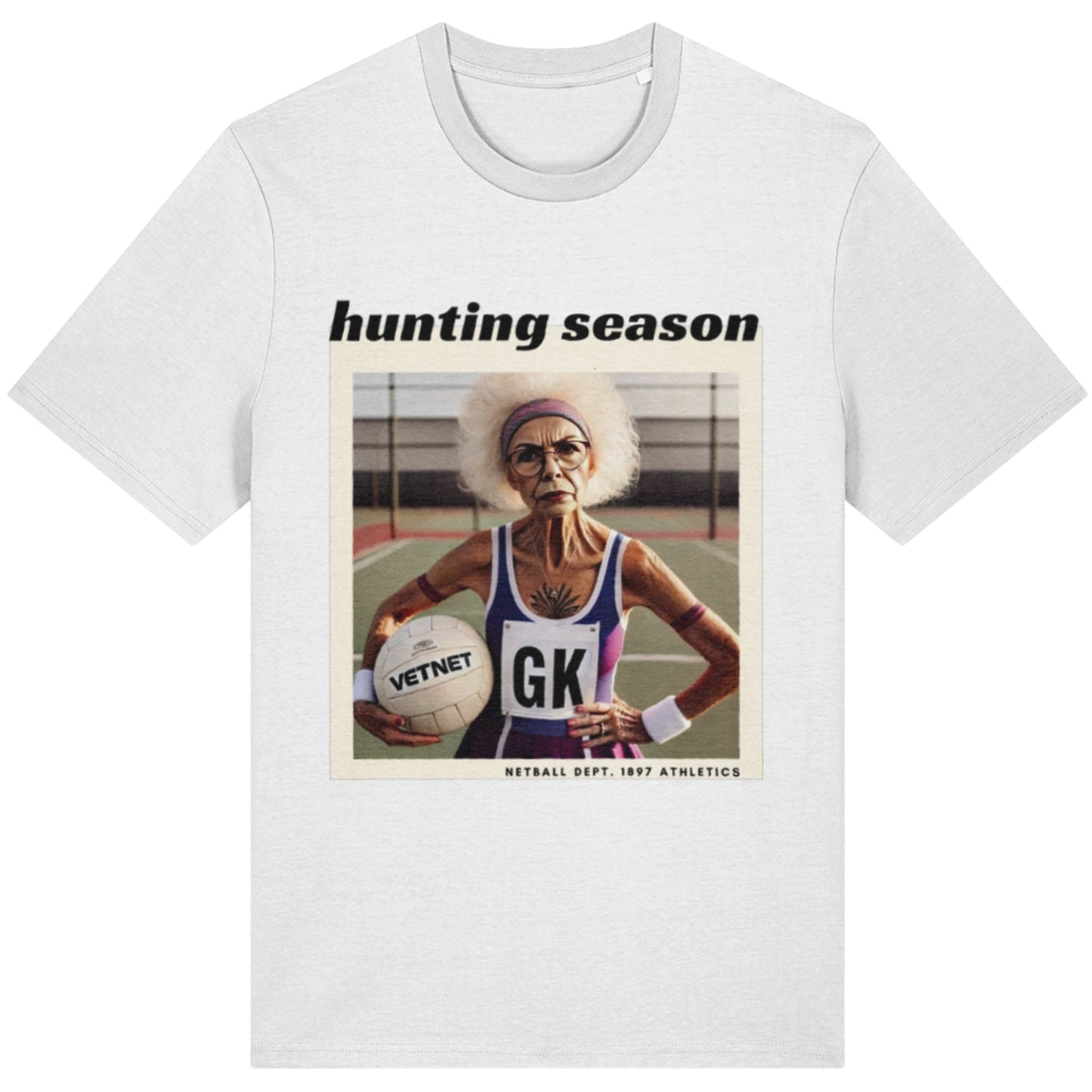 Funny Netball Player GK Tee Shirt