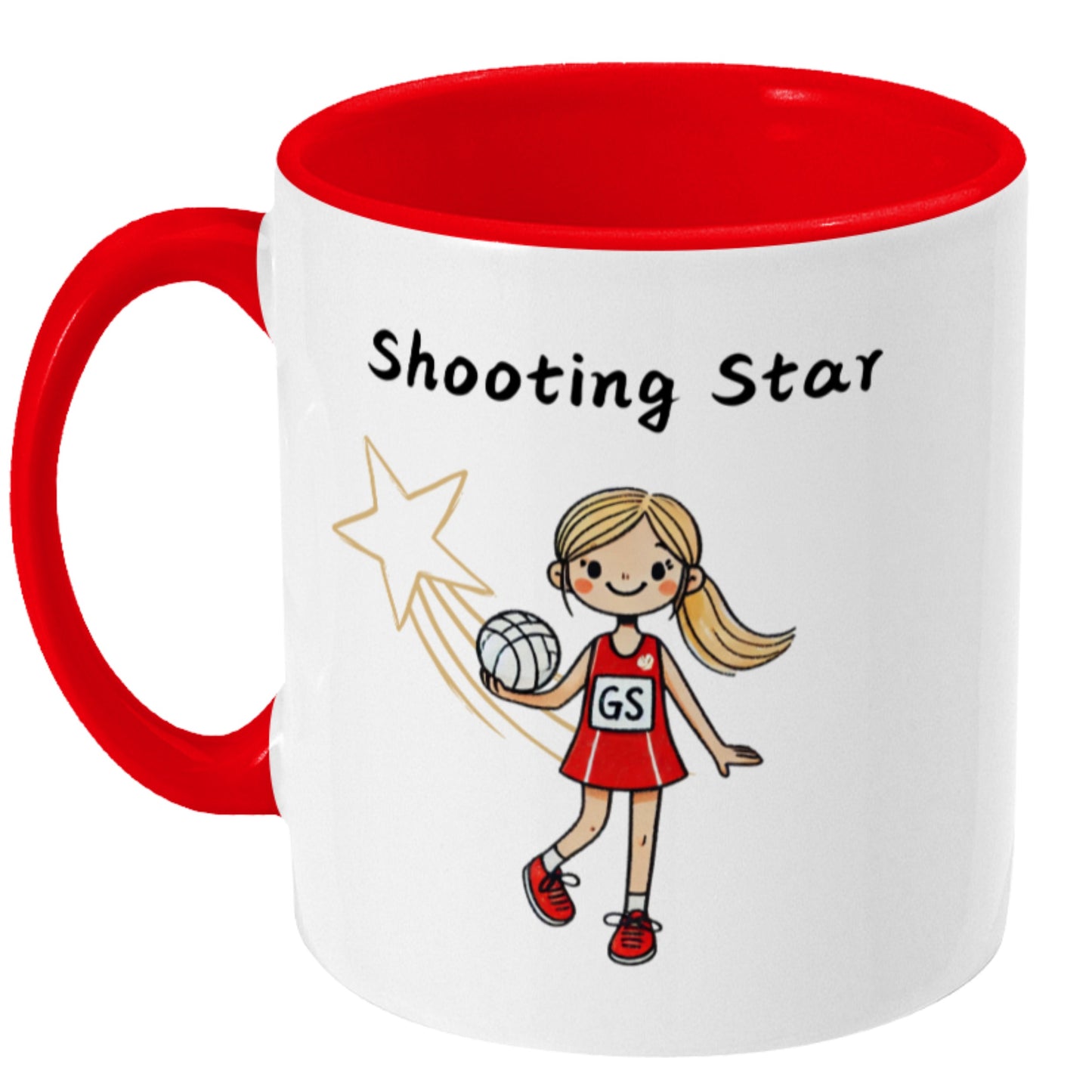 Netball GS Gift Mug - Goal Shooter