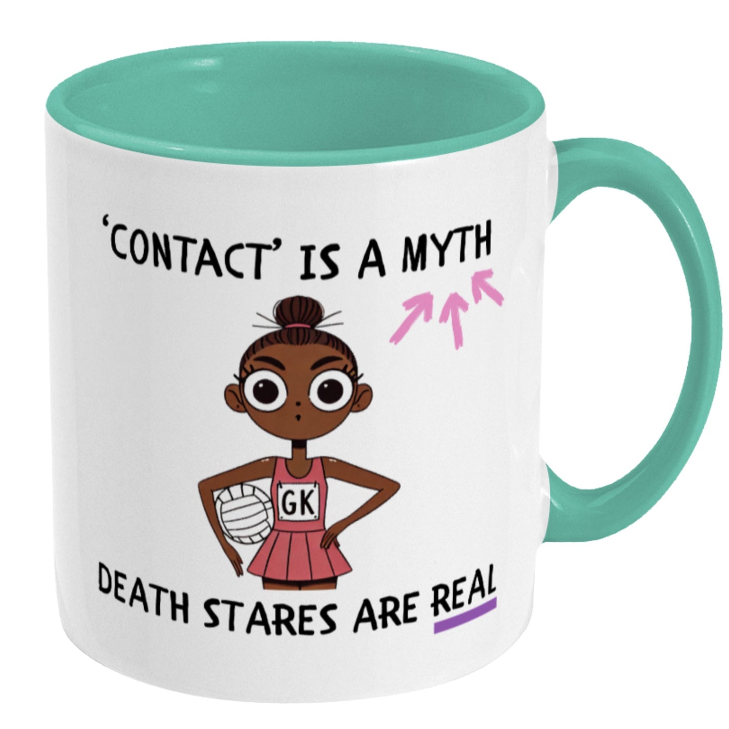 Netball Team Gift Funny Mug