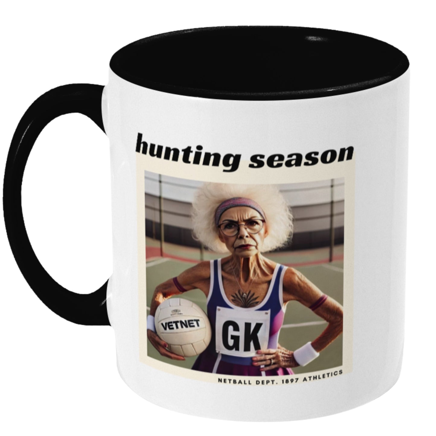 Netball Team Gift - Funny GK Slogan Mug