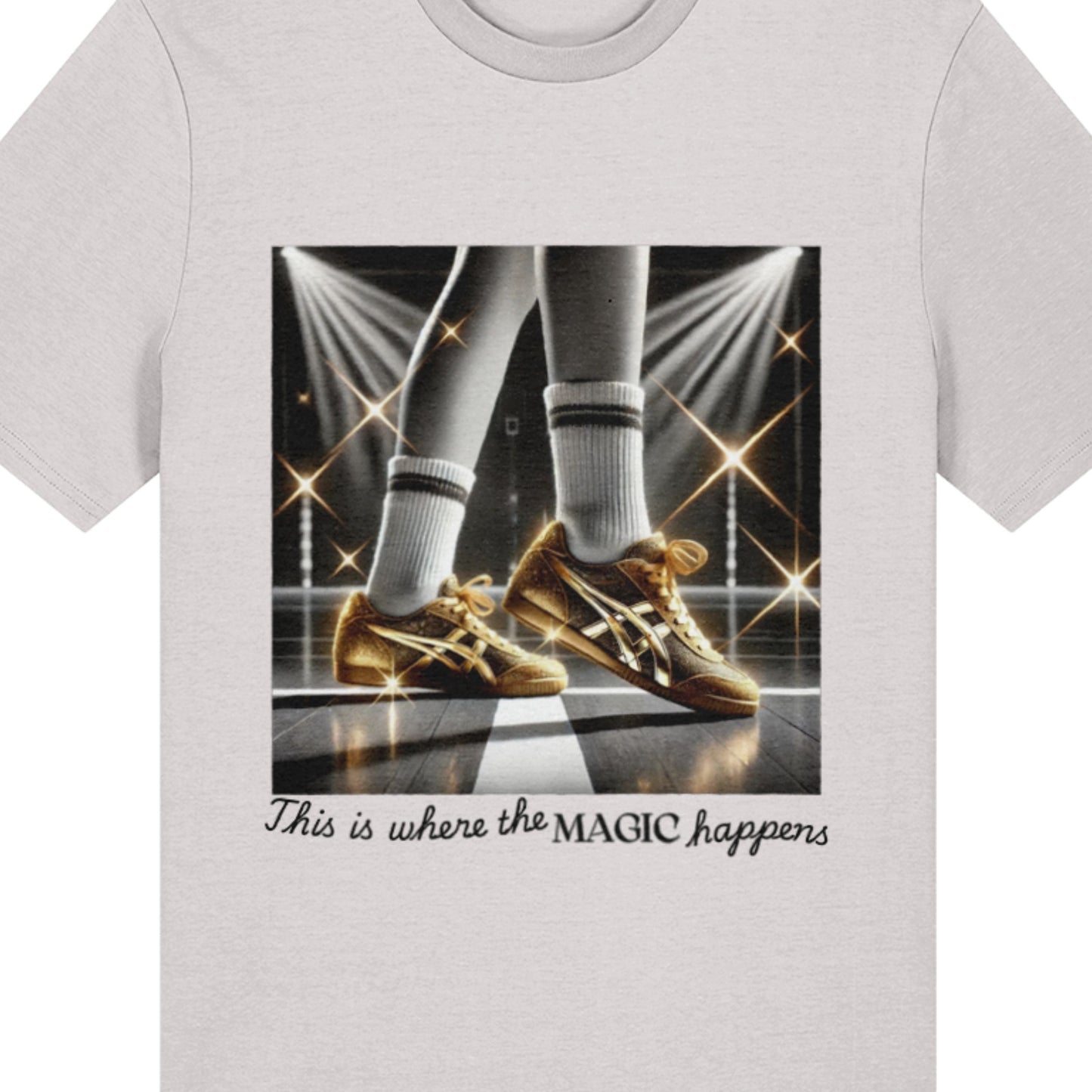 Netball Graphic T-Shirt Gift Grey