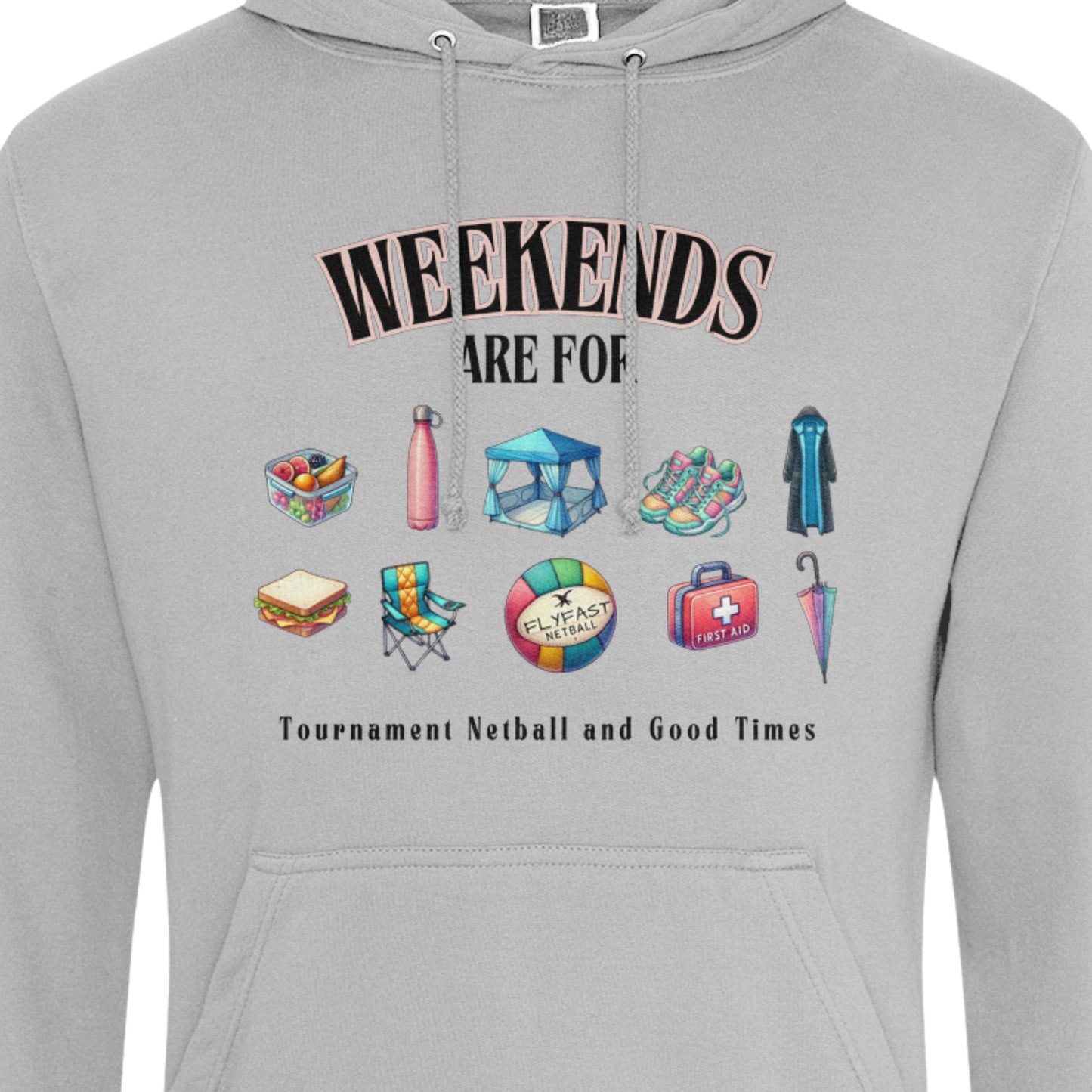 Netball Tournament Pullover Top - Netball Gift